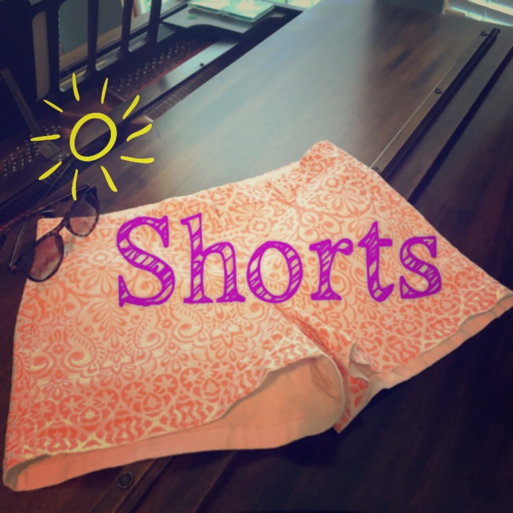 It’s hot out there! Shorts are required.
